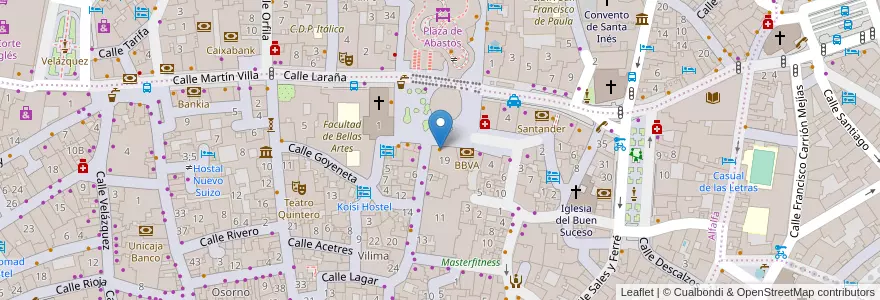 Mapa de ubicacion de Bar Spala2 en 西班牙, 安达鲁西亚, Sevilla, Sevilla.