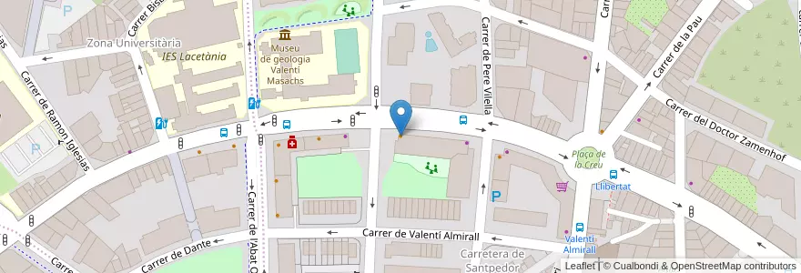 Mapa de ubicacion de Bar Succes en España, Catalunya, Barcelona, Bages, Manresa.