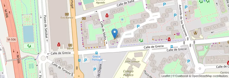 Mapa de ubicacion de Bar Sujar en Spagna, Comunidad De Madrid, Comunidad De Madrid, Área Metropolitana De Madrid Y Corredor Del Henares, Fuenlabrada.
