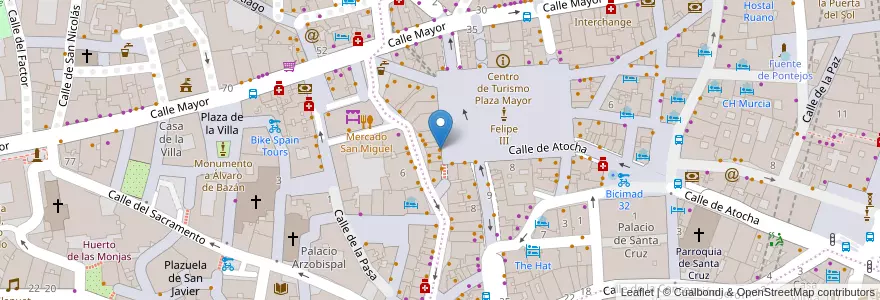 Mapa de ubicacion de Bar Tineo en Spagna, Comunidad De Madrid, Comunidad De Madrid, Área Metropolitana De Madrid Y Corredor Del Henares, Madrid.