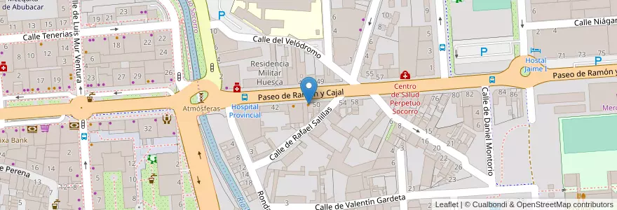 Mapa de ubicacion de Bar Volante en Espagne, Aragon, Huesca, Hoya De Huesca / Plana De Uesca, Huesca.