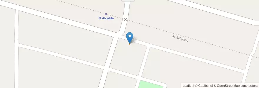Mapa de ubicacion de Bar y despensa San cayetano en الأرجنتين, Córdoba, Departamento Río Primero, Pedanía Tala.