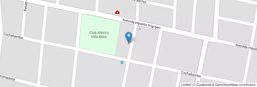 Mapa de ubicacion de Bar y Pizeria Sanchez en Argentinië, Tucumán, Departamento Tafí Viejo, Tafí Viejo.