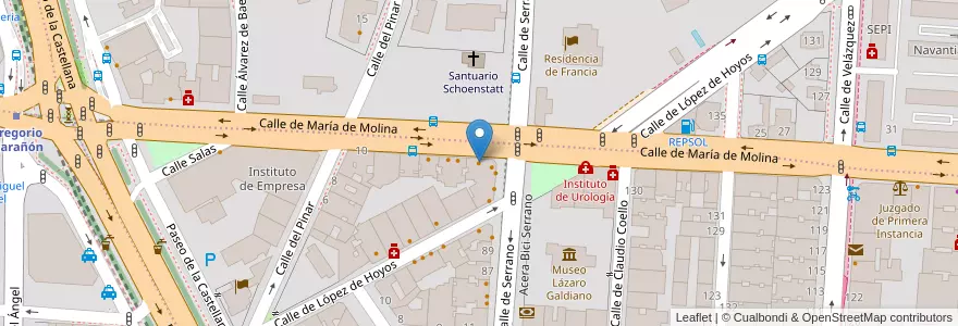 Mapa de ubicacion de Barril y Botella en إسبانيا, منطقة مدريد, منطقة مدريد, Área Metropolitana De Madrid Y Corredor Del Henares, مدريد.