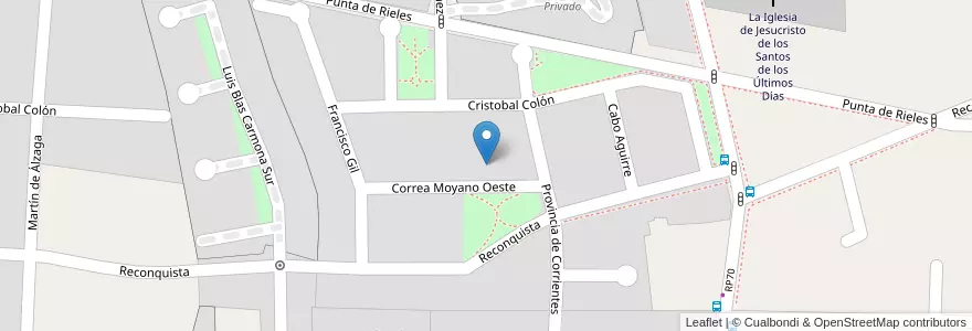 Mapa de ubicacion de Barrio Arturo Illia en 阿根廷, San Juan, 智利, Rivadavia.