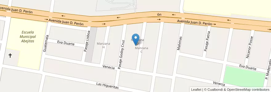 Mapa de ubicacion de Barrio Castillo en 阿根廷, Tucumán, Departamento Yerba Buena, Yerba Buena.