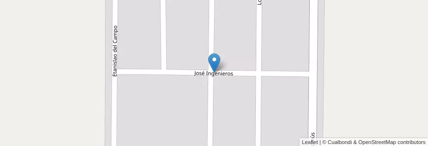 Mapa de ubicacion de Barrio Hípico en Argentinië, Buenos Aires, Partido De La Costa, Mar De Ajó.