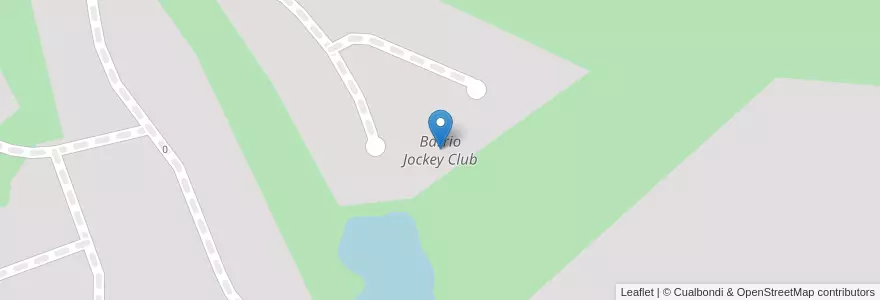 Mapa de ubicacion de Barrio Jockey Club en Argentinië, Tucumán, San Miguel De Tucumán, Departamento Yerba Buena, Yerba Buena.