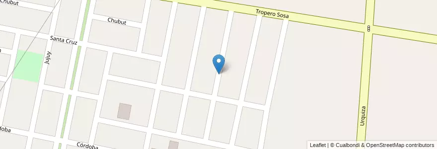 Mapa de ubicacion de Barrio Mexico I en Arjantin, Şili, Mendoza, Departamento Maipú, Distrito Coquimbito, Maipú.
