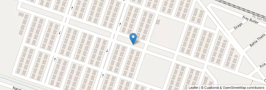 Mapa de ubicacion de BARRIO nestor kirchner en アルゼンチン, ブエノスアイレス州, Partido De José C. Paz.