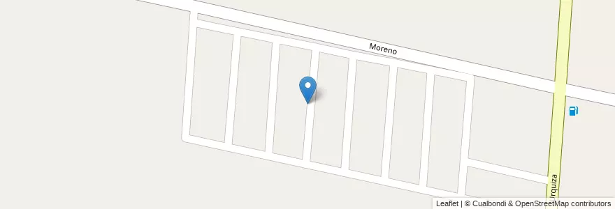 Mapa de ubicacion de Barrio Nuevo Siglo en Argentina, Chile, Mendoza, Departamento Maipú, Distrito Coquimbito, Maipú.
