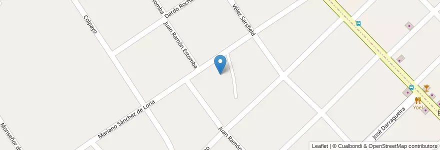 Mapa de ubicacion de Barrio Parque Alvear en Arjantin, Buenos Aires, Partido De Malvinas Argentinas.