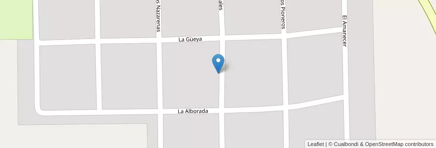 Mapa de ubicacion de Barrio Parque Girado en アルゼンチン, ブエノスアイレス州, Partido De Chascomús.