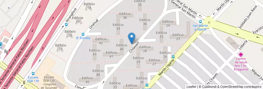 Mapa de ubicacion de Barrio Piloto en Argentinië, Buenos Aires, Partido De La Matanza, Villa Celina.