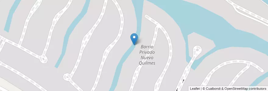 Mapa de ubicacion de Barrio Privado Nuevo Quilmes en Arjantin, Buenos Aires, Partido De Quilmes, Don Bosco.