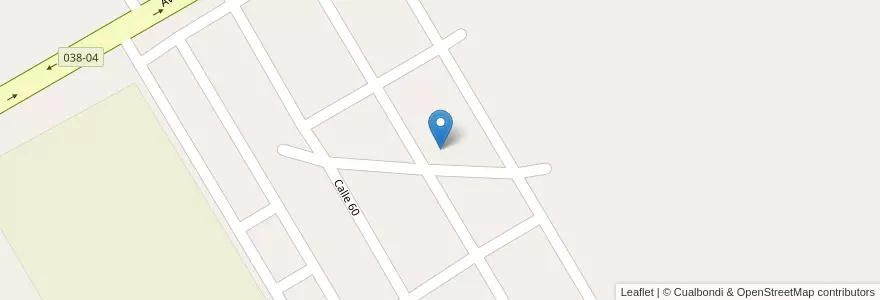 Mapa de ubicacion de Barrio San Miguel en Arjantin, Buenos Aires, Partido De Zárate.