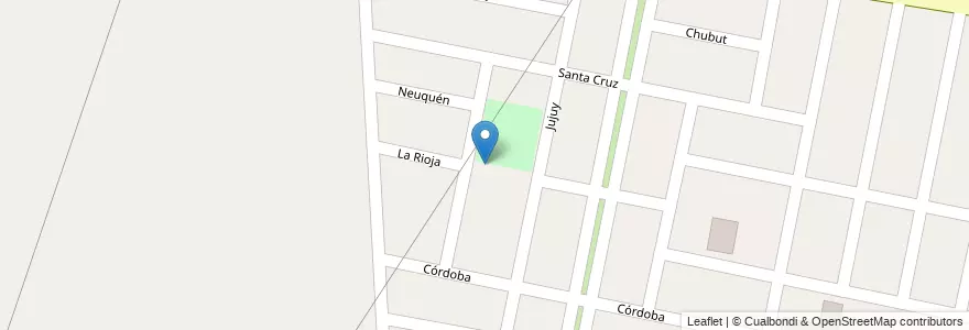 Mapa de ubicacion de Barrio Tropero Sosa en Argentinien, Chile, Mendoza, Departamento Maipú, Distrito Coquimbito, Maipú.