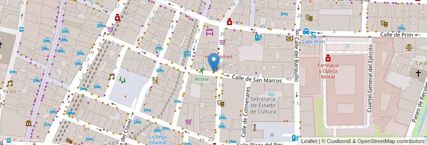 Mapa de ubicacion de Bazaar en Испания, Мадрид, Мадрид, Área Metropolitana De Madrid Y Corredor Del Henares, Мадрид.