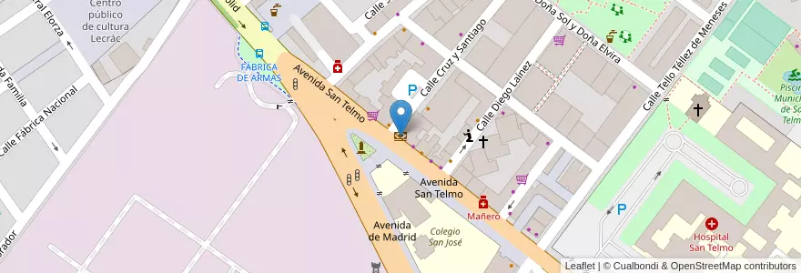 Mapa de ubicacion de BBVA en España, Castilla Y León, Palencia, Campos, Palencia.