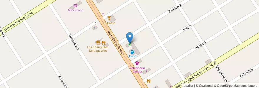 Mapa de ubicacion de BCB Gym en Argentinien, Provinz Buenos Aires, Partido De Quilmes, Quilmes, Ezpeleta.