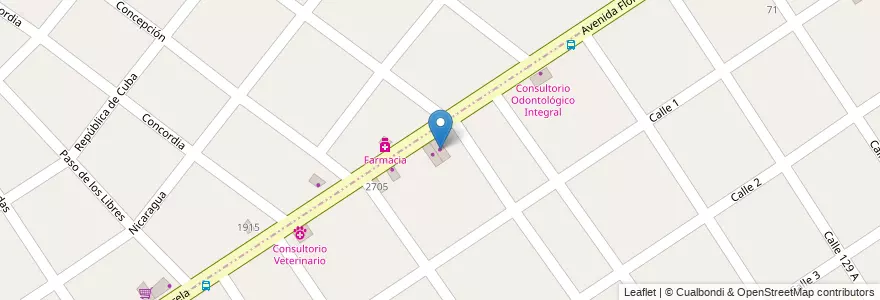 Mapa de ubicacion de Beazley en Arjantin, Buenos Aires, Partido De Berazategui, Berazategui.