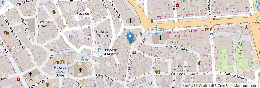 Mapa de ubicacion de Bendita Ruina - Espacio Creativo en Espanha, Aragão, Huesca, Hoya De Huesca / Plana De Uesca, Huesca.