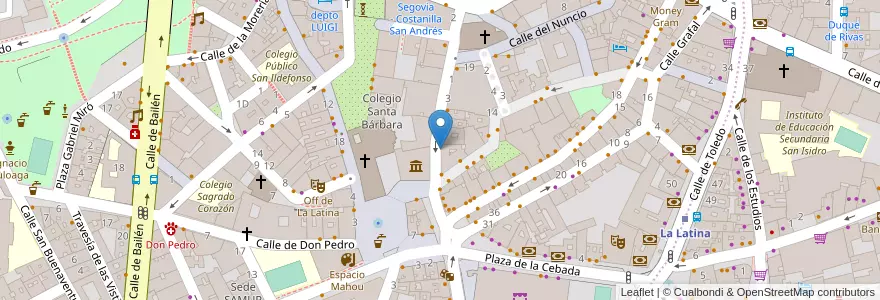 Mapa de ubicacion de Berlin Cabaret en Spanien, Autonome Gemeinschaft Madrid, Autonome Gemeinschaft Madrid, Área Metropolitana De Madrid Y Corredor Del Henares, Madrid.