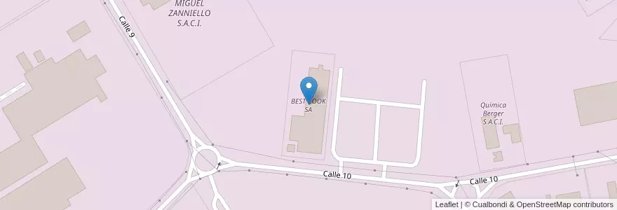 Mapa de ubicacion de BEST COOK SA en Argentina, Buenos Aires, Partido Del Pilar, Fátima.