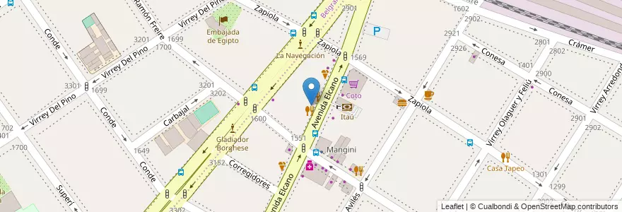 Mapa de ubicacion de Beto´s, Colegiales en Arjantin, Ciudad Autónoma De Buenos Aires, Buenos Aires.