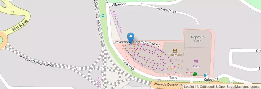 Mapa de ubicacion de Betos Lomitos N2 en Argentina, Chile, Neuquén, Departamento Confluencia, Municipio De Neuquén, Neuquén.