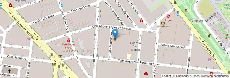 Mapa de ubicacion de Biblioteca Barrio de la Industria en España, Castilla-La Mancha, Albacete, Albacete.