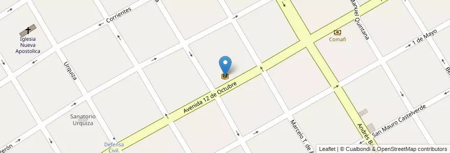 Mapa de ubicacion de Biblioteca Popular 3 de Noviembre en Argentina, Buenos Aires, Partido De Quilmes, Quilmes.