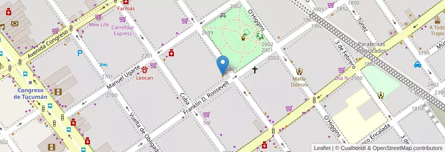 Mapa de ubicacion de Biblos, Belgrano en 아르헨티나, Ciudad Autónoma De Buenos Aires, 부에노스아이레스, Comuna 13.