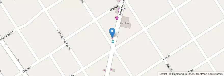 Mapa de ubicacion de Bicicleteria Daniel en Argentina, Buenos Aires, Partido De Malvinas Argentinas, Grand Bourg.