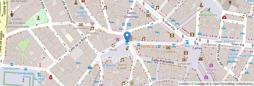 Mapa de ubicacion de Bicimad 23 en 스페인, Comunidad De Madrid, Comunidad De Madrid, Área Metropolitana De Madrid Y Corredor Del Henares, 마드리드.