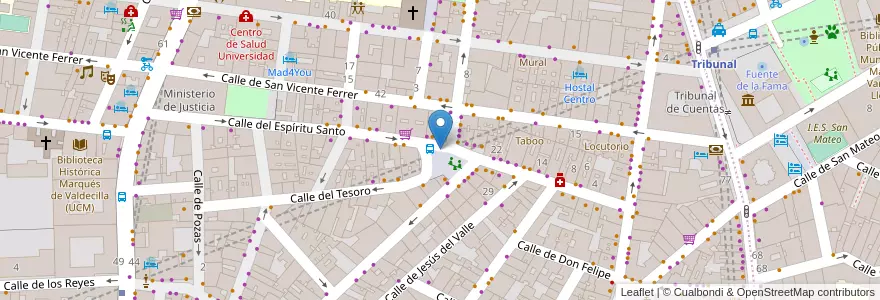 Mapa de ubicacion de BiciMad en Espagne, Communauté De Madrid, Communauté De Madrid, Área Metropolitana De Madrid Y Corredor Del Henares, Madrid.