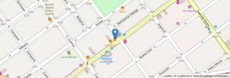 Mapa de ubicacion de Bien de Bien, Villa Pueyrredon en アルゼンチン, Ciudad Autónoma De Buenos Aires, Comuna 12, ブエノスアイレス, Comuna 11.