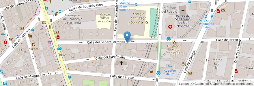 Mapa de ubicacion de BIENMESABE en İspanya, Comunidad De Madrid, Comunidad De Madrid, Área Metropolitana De Madrid Y Corredor Del Henares, Madrid.