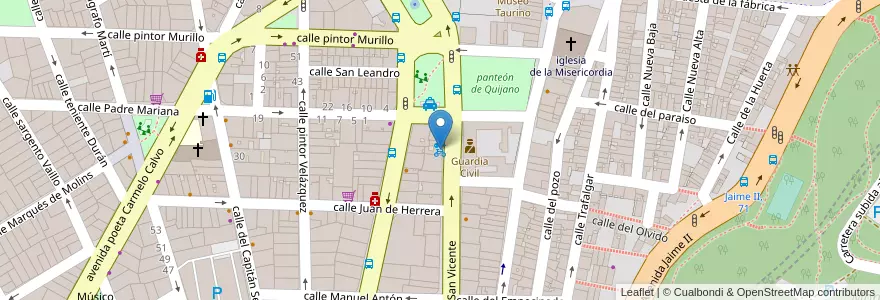 Mapa de ubicacion de Bikes&City Alicante - Alquiler, rutas, restauración, reparación y venta de bicicletas en İspanya, Comunitat Valenciana, Alacant / Alicante, L'Alacantí, Alacant / Alicante.