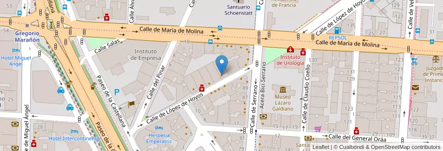 Mapa de ubicacion de Blanca Rosa en Spain, Community Of Madrid, Community Of Madrid, Área Metropolitana De Madrid Y Corredor Del Henares, Madrid.