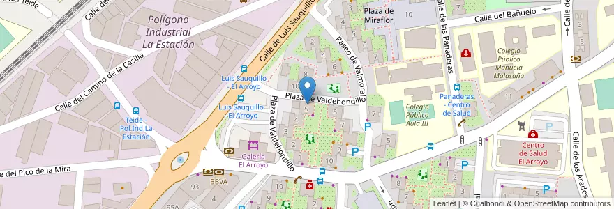 Mapa de ubicacion de Blancanieves en Spain, Community Of Madrid, Community Of Madrid, Área Metropolitana De Madrid Y Corredor Del Henares, Fuenlabrada.