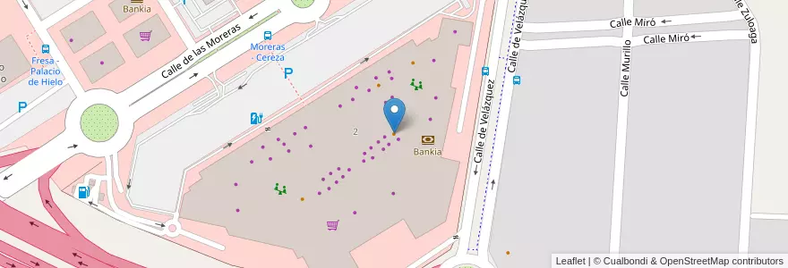 Mapa de ubicacion de Blueberry en Испания, Мадрид, Мадрид, Área Metropolitana De Madrid Y Corredor Del Henares, Majadahonda.