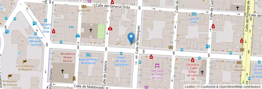 Mapa de ubicacion de Bò Finn en إسبانيا, منطقة مدريد, منطقة مدريد, Área Metropolitana De Madrid Y Corredor Del Henares, مدريد.