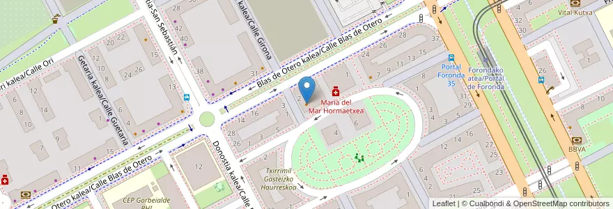 Mapa de ubicacion de Bocateria-Café Cannelle en 西班牙, 巴斯克, Araba/Álava, Gasteizko Kuadrilla/Cuadrilla De Vitoria, Vitoria-Gasteiz.