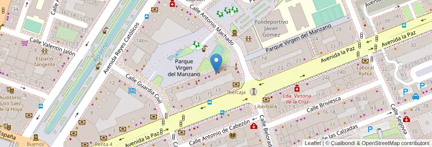 Mapa de ubicacion de Bochinche en Espagne, Castille-Et-León, Burgos, Alfoz De Burgos, Burgos.