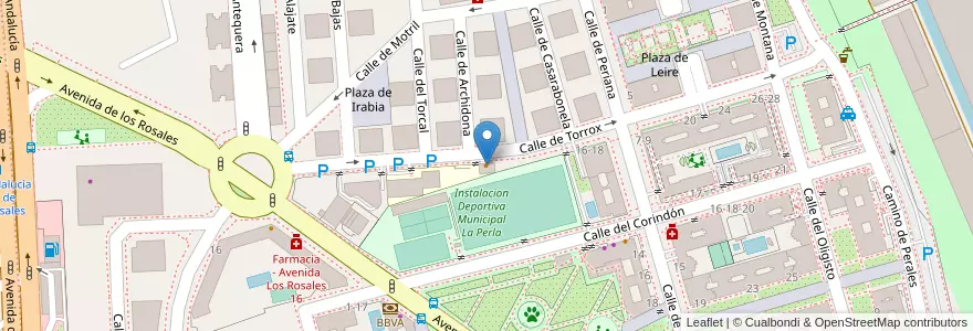 Mapa de ubicacion de Bodega-Bar La Peña en Испания, Мадрид, Мадрид, Área Metropolitana De Madrid Y Corredor Del Henares, Мадрид.