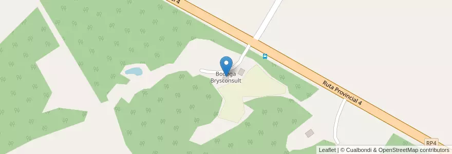Mapa de ubicacion de Bodega Brysconsult en アルゼンチン, ミシオネス州, Departamento Leandro N. Alem, Municipio De Leandro N. Alem.
