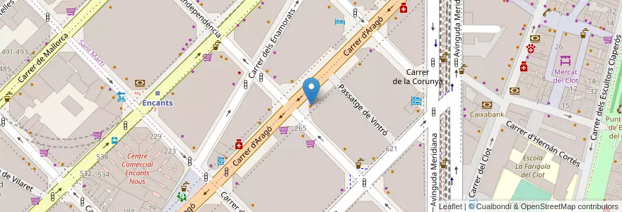 Mapa de ubicacion de Bodega Carol en 西班牙, Catalunya, Barcelona, Barcelonès, Barcelona.