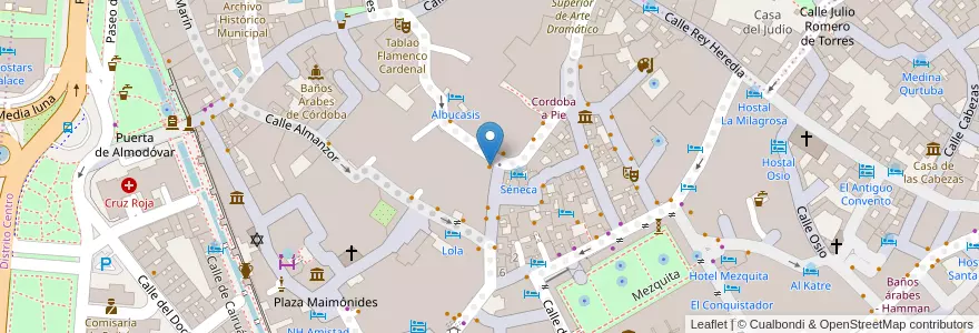 Mapa de ubicacion de Bodega Taberna Rafaé en Sepanyol, Andalucía, Córdoba, Córdoba.