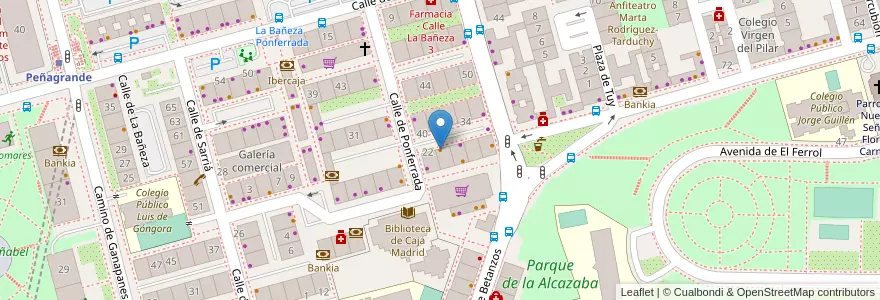 Mapa de ubicacion de Bogart en Spagna, Comunidad De Madrid, Comunidad De Madrid, Área Metropolitana De Madrid Y Corredor Del Henares, Madrid.